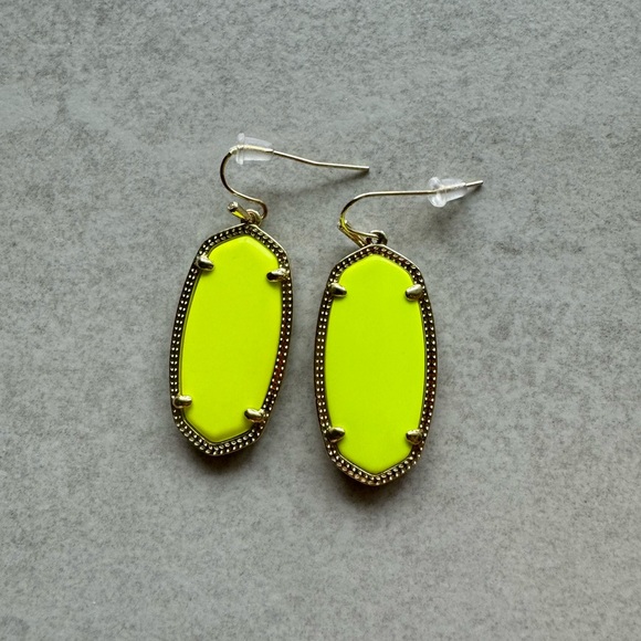 Kendra Scott Neon Elle Drop Earrings - Picture 2 of 3